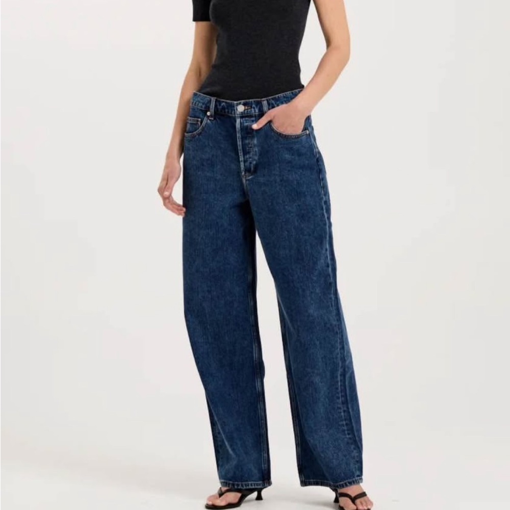 Henne Dark Blue Flare Women's Jeans